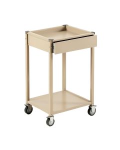 Meadow Brook Empty Rolling Workshop Cart - Beige