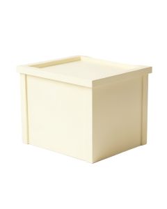 Hazel Canyon Closed Outdoor Storage Box - Cream (synthetic illustration; no displayed measurements)