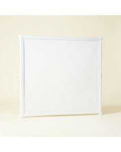 White 120 '' Portable Projection Screen (synthetic illustration; no displayed measurements)