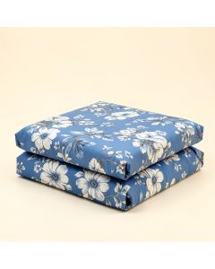 Blue Floral Duvet Cover Set (synthetic illustration; no displayed measurements)
