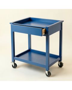 Field Dell Empty Rolling Workshop Cart - Blue (synthetic illustration; no displayed measurements)