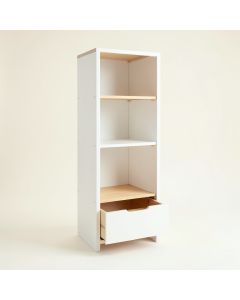 Holly Bend Narrow Cubby Tower - White (synthetic illustration; no displayed measurements)