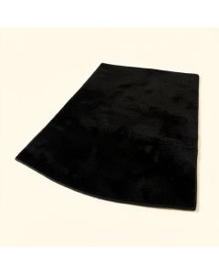 Stagner Ombre Black Area Rug (synthetic illustration; no displayed measurements)