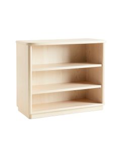 Reed Arc Low Bookcase - Ivory