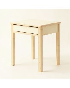 Cedar Field Side Table - Cream (synthetic illustration; no displayed measurements)