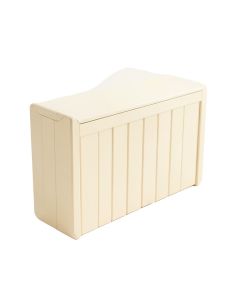 Briar Bridge Narrow Outdoor Storage Bench - Cream (synthetic illustration; no displayed measurements)