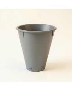 Maple Branch Empty Railing Planter With Integral Brackets - Gray (synthetic illustration; no displayed measurements)