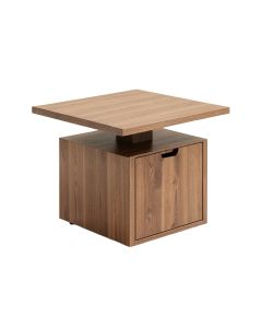 Belafonte Pedestal Coffee Table With Storage (synthetic illustration; no displayed measurements)