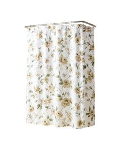 Rieke Polyester Floral Single Shower Curtain