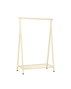 Harbor Arc Empty Garment Rack - Cream (synthetic illustration; no displayed measurements)