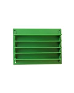Aspen Crossing Empty Wall-Mounted Tool Organizer Panel - Green (synthetic illustration; no displayed measurements)
