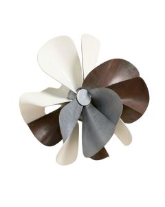 Industrial Pinwheel Wall Décor