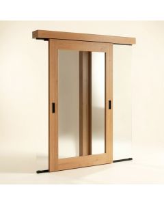 Harmony Mirrored Sliding Closet Doors (synthetic illustration; no displayed measurements)