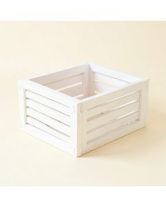Summit Brook Empty Furniture-Style Litter Enclosure - White (synthetic illustration; no displayed measurements)