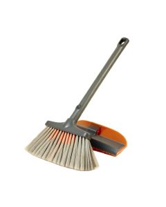 Angle Broom And Clip On Dustpan