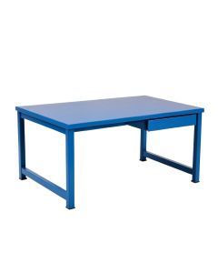 Hazel Crossing Empty Workshop Workbench - Blue