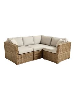 Abrionna Patio Sectional With Cushions (synthetic illustration; no displayed measurements)