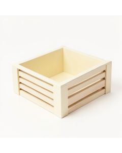 Moss Edge Empty Furniture-Style Litter Enclosure - Cream (synthetic illustration; no displayed measurements)