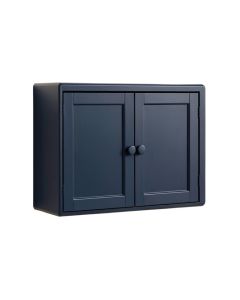 Sage Crossing Wall-Mounted Entry Cabinet - Navy (synthetic illustration; no displayed measurements)