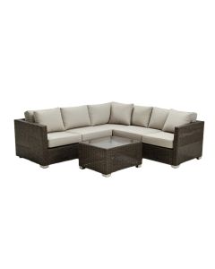 Espindola Outdoor 5 Piece Sofa Seating Group With Cushions