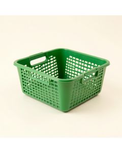 Pine Branch Empty Storage Basket - Green (synthetic illustration; no displayed measurements)