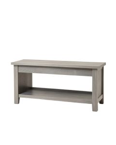 Ridge Bluff Indoor Bench - Gray (synthetic illustration; no displayed measurements)