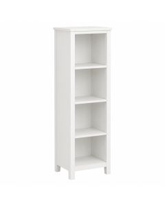 Heath Bridge Narrow Cubby Tower - White