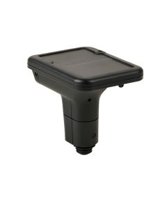 Black Low Voltage Solar Powered Integrated Led Pathway Light Pack