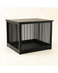 Laurel Arc Empty Furniture-Style Pet Crate (synthetic illustration; no displayed measurements)