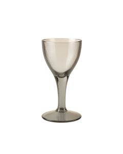 Slate Crest Empty Candle Holder - Gray