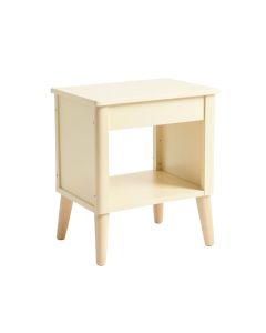Juniper Edge Side Table - Cream (synthetic illustration; no displayed measurements)