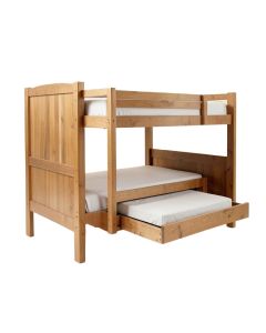 Alaina Twin Over Full Bunk Bed With Trundle