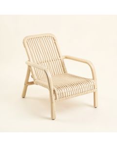 Holly Bridge Outdoor Lounge Chair - Cream (synthetic illustration; no displayed measurements)