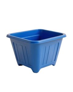 Linden Branch Empty Raised Planter - Blue (synthetic illustration; no displayed measurements)