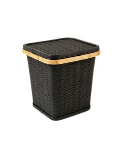 Elm Brook Laundry Hamper - Black