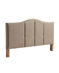 Poe Arch Upholstered Panel Headboard