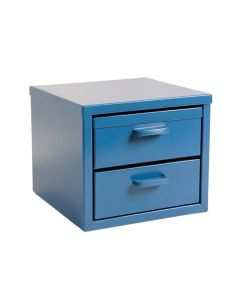 Ash Bluff Small-Parts Storage Drawer Cabinet - Blue