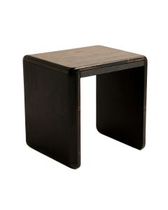 Vale Bridge Side Table - Black (synthetic illustration; no displayed measurements)
