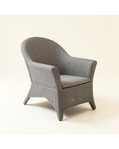 Sage Bridge Outdoor Lounge Chair - Gray (synthetic illustration; no displayed measurements)