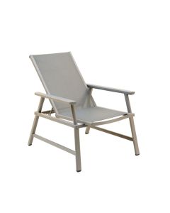 Clay Bend Outdoor Lounge Chair - Gray (synthetic illustration; no displayed measurements)