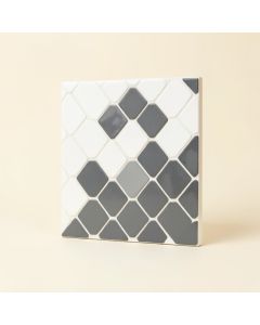 4 '' X 4 '' Porcelain Honeycomb Mosaic Wall & Floor Tile (synthetic illustration; no displayed measurements)