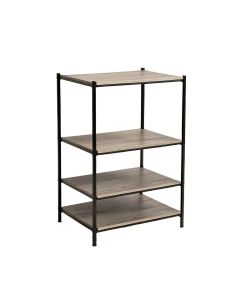 Liam 43.5 '' H X 23.6 '' W X 11.75 '' D 4-Tier Shelving Unit