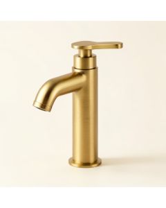 Cardania Single Hole Bathroom Faucet With Drain Assembly (synthetic illustration; no displayed measurements)