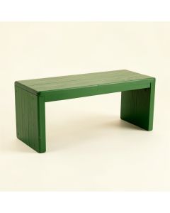 Hazel Edge Indoor Bench - Green (synthetic illustration; no displayed measurements)