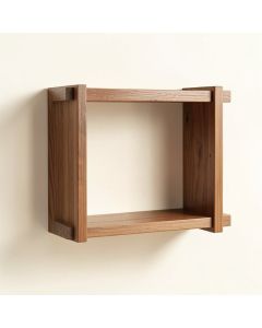 Sanni 28.2 '' W X 11.8 '' H Wall Mounted Bathroom Shelf (synthetic illustration; no displayed measurements)