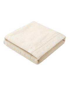 Moss Edge Bath Towel - Ivory