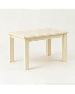 Oak Bridge Patio Table - Cream (synthetic illustration; no displayed measurements)