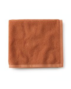 Vale Arc Bath Towel - Terracotta (synthetic illustration; no displayed measurements)