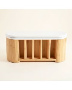 Pine Canyon Shoe Storage Bench - White (synthetic illustration; no displayed measurements)
