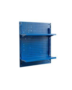 Slate Bridge Empty Wall-Mounted Tool Organizer Panel - Blue (synthetic illustration; no displayed measurements)